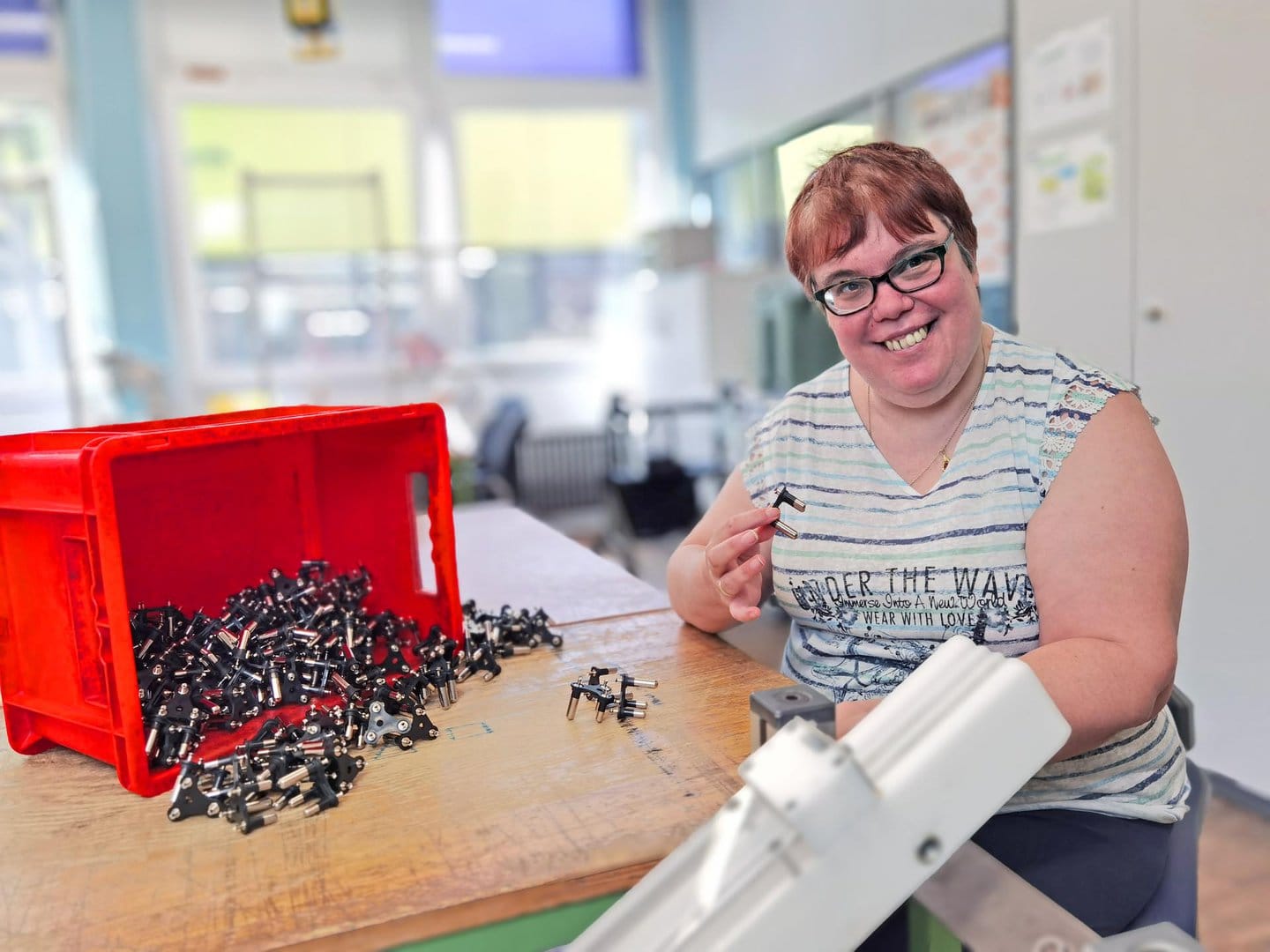 werkstatt mit behinderten menschen