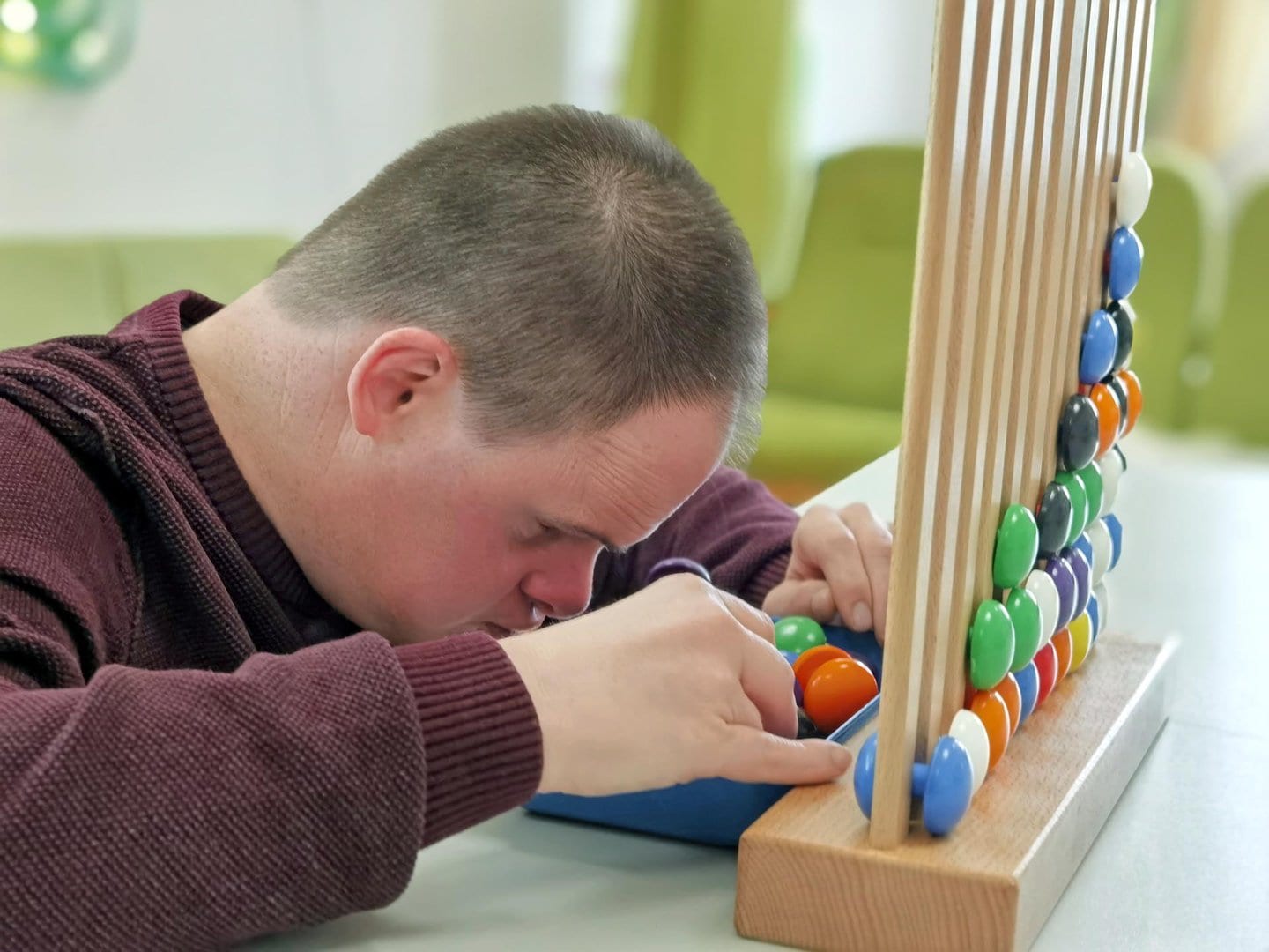 werkstatt mit behinderten menschen