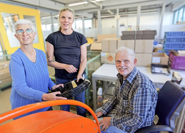 werkstatt mit behinderten menschen